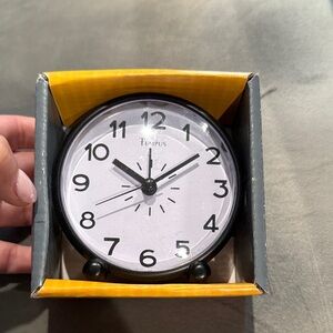 Black and White Clock